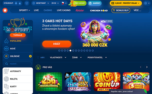 Mostbet Casino Cesko